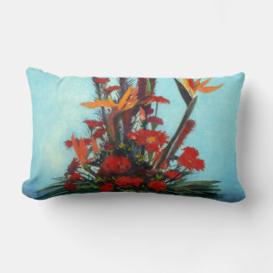 Coussin Rectangle Nature morte de fleurs/Still life of flowers