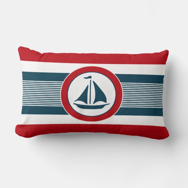 Coussin Rectangle Nautical design (Recto)