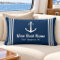 Nautical Navy Blue Custom Boat Name