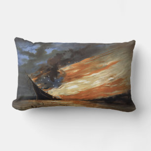 Coussin Rectangle navire amiral de la guerre civile rebelle sur le d