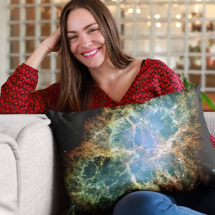 Coussin Rectangle Nebula du crabe