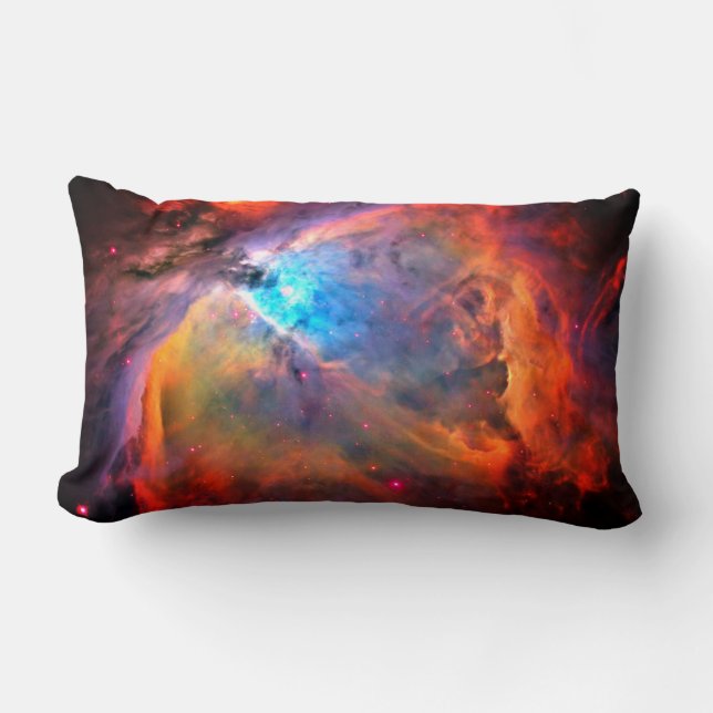Coussin Rectangle Nébuleuse d'Orion Galaxie spatiale à contraste éle (Recto)