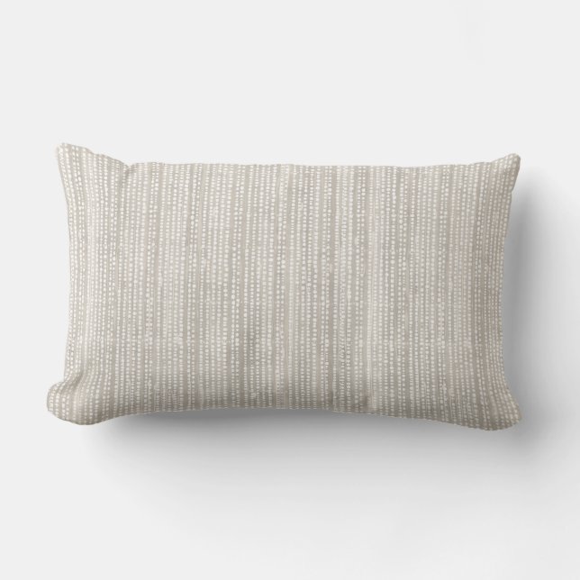 Coussin Rectangle Neutre Côté Mer (Recto)