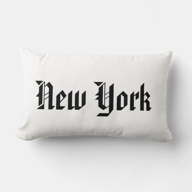 Coussin Rectangle New York (Recto)