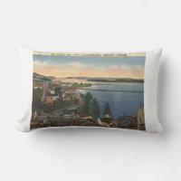 Newport VT Lake Memphremagog Style Vintage des ann