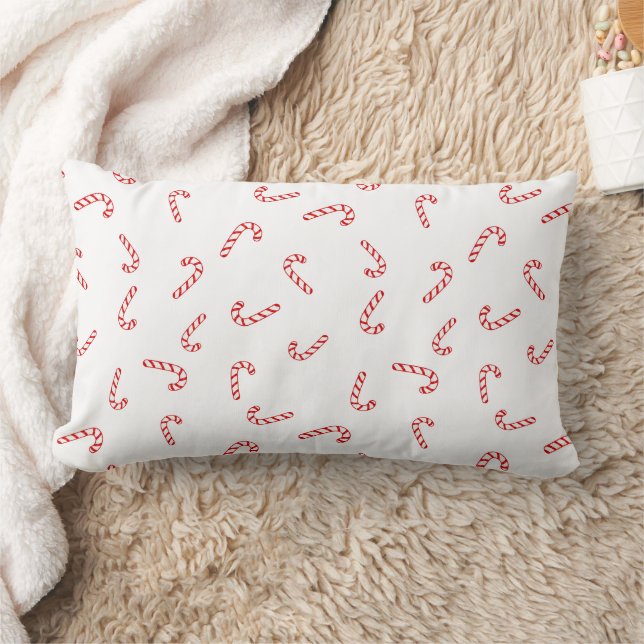 Coussin Rectangle Noël Canne à Sucre (Couverture)