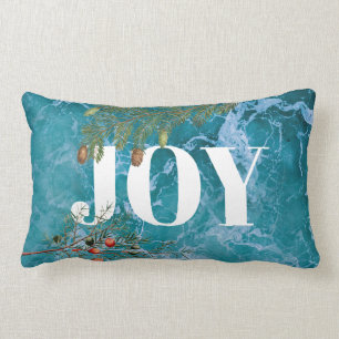 Coussin Rectangle Noël Summer Ocean Beach Joie