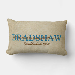 Coussin Rectangle Nom de famille