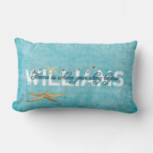 Coussin Rectangle Nom nautique Starfish
