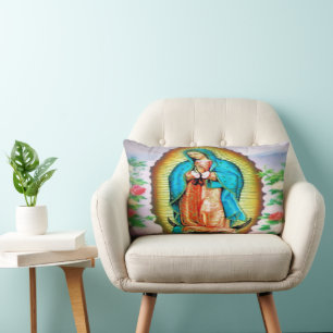 Coussin Rectangle Notre-Dame de Guadalupe