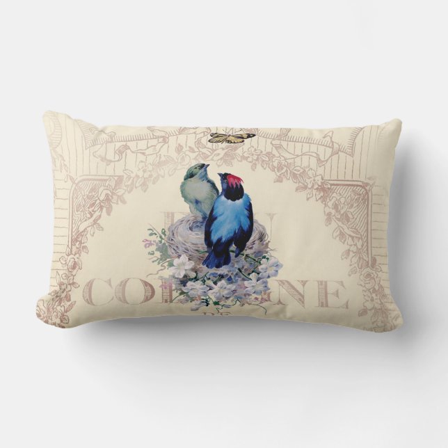 Coussin Rectangle Notre première maison (Recto)