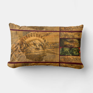 Coussin Rectangle Nous Le Peuple Constitution Américaine
