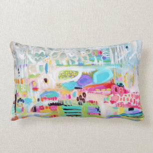 Coussin Rectangle Nuages Abstraits