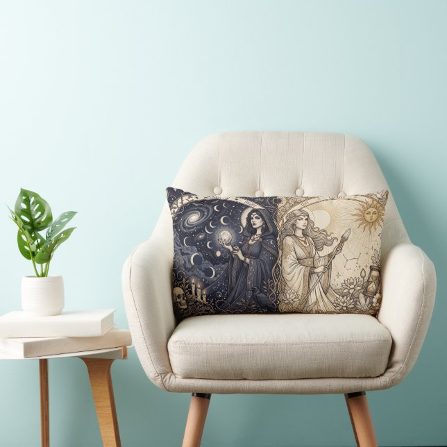 Coussin Rectangle Nuit et Jour (Chaise)