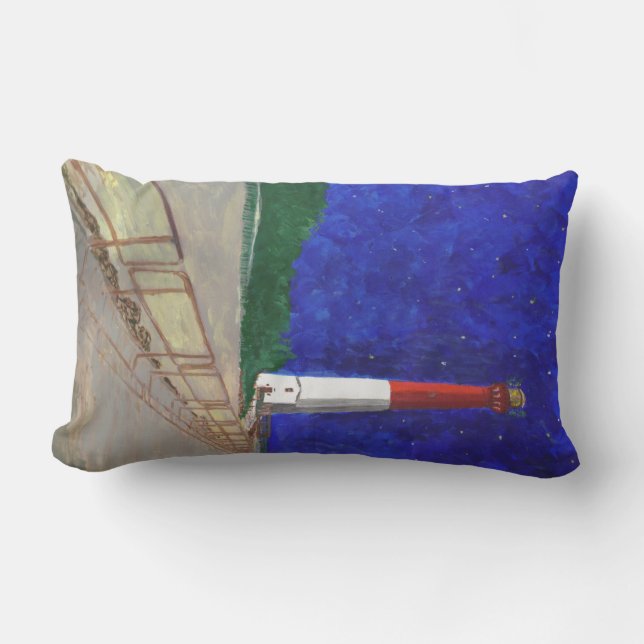 Coussin Rectangle Nuit étoilée de Old Barney (Recto)