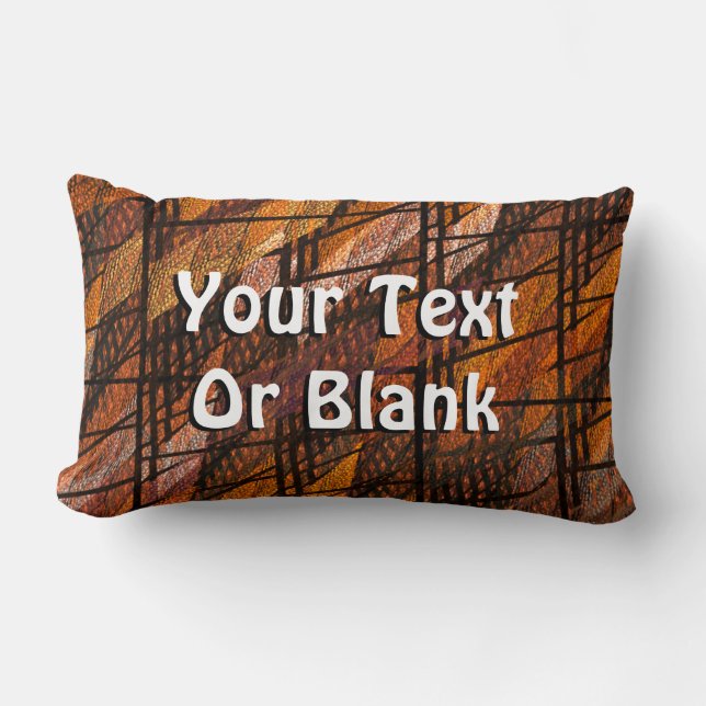 Coussin Rectangle Numéro Abstrait 1 (Recto)