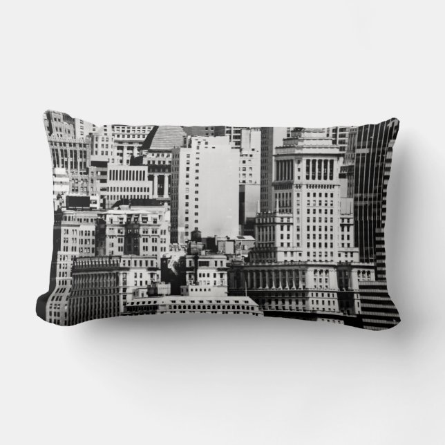 Coussin Rectangle NYC Skyline IX (Recto)