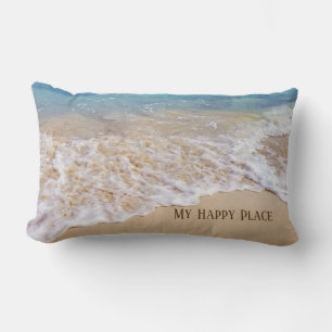 Coussin Rectangle Ocean Beach My Happy Place