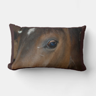 Coussin Rectangle Oeil des chevaux