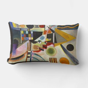 Coussin Rectangle Oeuvre Abstraite de Kandinsky