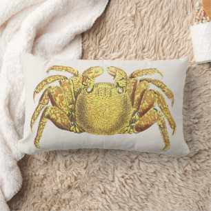 Coussin Rectangle Œuvre d'art côtière nautique vintage représentant