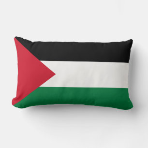 Coussin Rectangle officiellement le drapeau de l'État de Palestine