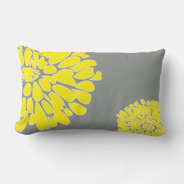 Coussin Rectangle Oh dahlia ! (Recto)