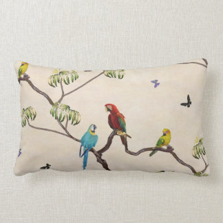 Coussin Rectangle Oiseaux V2 de Macao