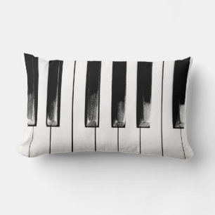 Coussin Rectangle Old Piano Keys Cool Amusement