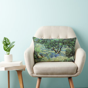 Coussin Rectangle Olive Grove par Vincent van Gogh