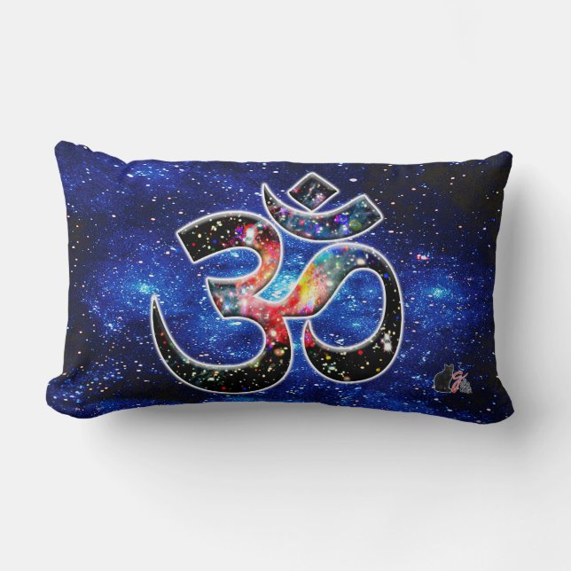 Coussin Rectangle OM Dhyana Universel (Recto)