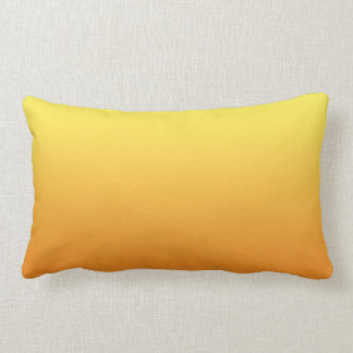 Coussin Rectangle "Ombre Jaune Et Orange"