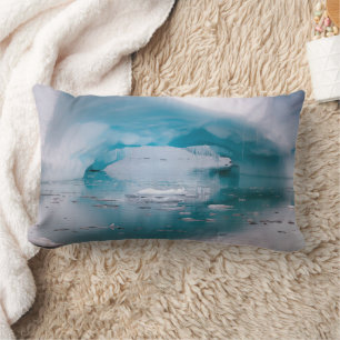 Coussin Rectangle Open Arch Iceberg   Antarctique