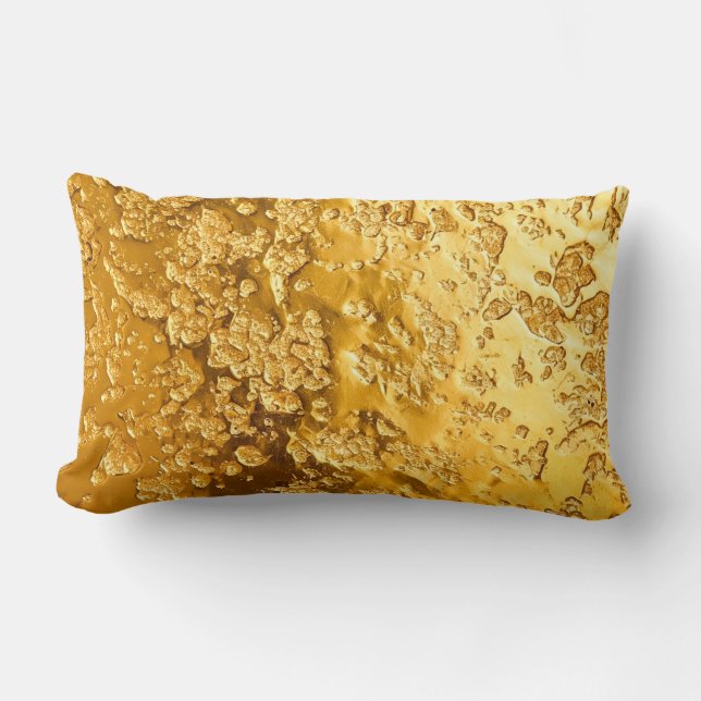 Coussin Rectangle Or (Recto)