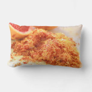 Coussin Rectangle Oranges sanguins et zestes de citrus juteux