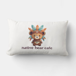Coussin Rectangle Ours amérindien