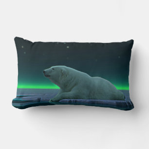 Coussin Rectangle Ours polaire de bord de glace