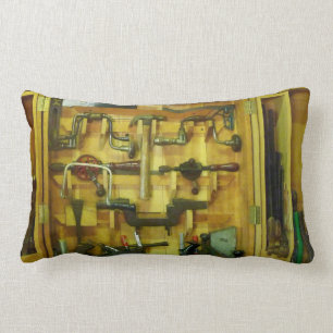 Coussin Rectangle Outils de travail du bois