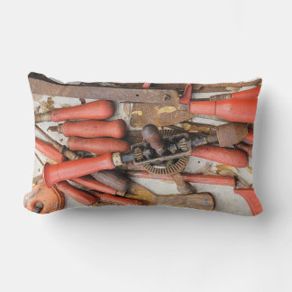 Coussin Rectangle Outils Outil Russe antique Red Man