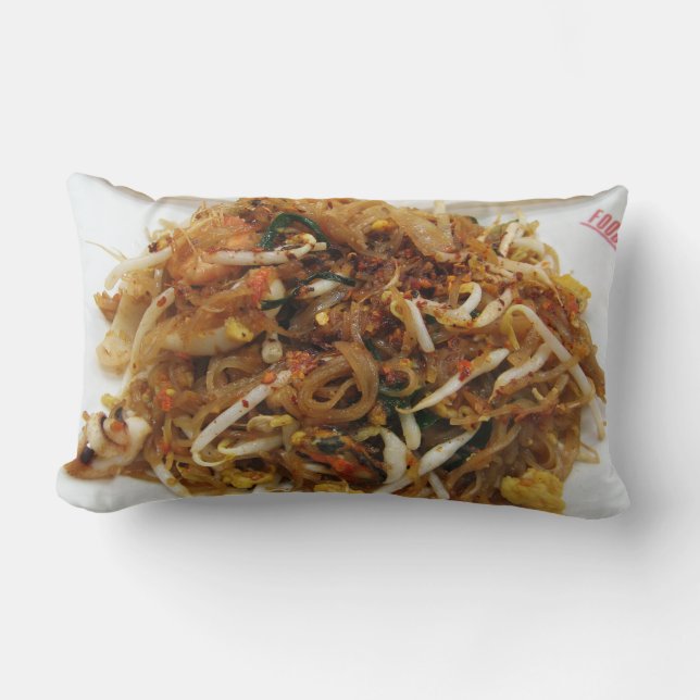 Coussin Rectangle Pad Thai [ผั ด ไ ท ย] Thailand Street Food (Recto)
