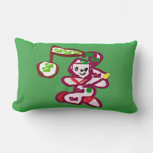 Coussin Rectangle Pain d'épice rock en roll