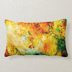 Coussin Rectangle Palette Artiste Colorée