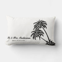 Palm Trees Love Tropical Mariage Personnalisé