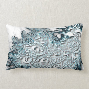 Coussin Rectangle Paon