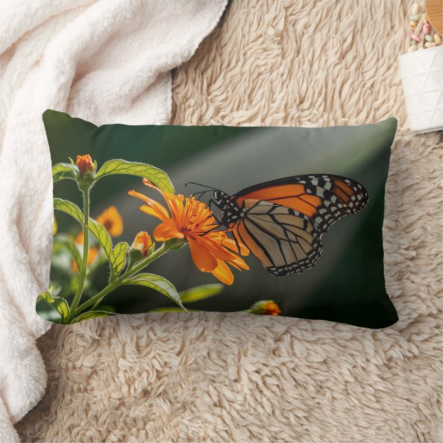 Coussin Rectangle Papillon monarque (Couverture)