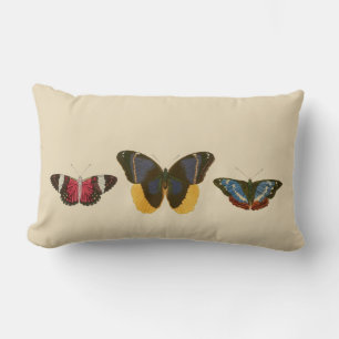 Coussin Rectangle Papillons vintages