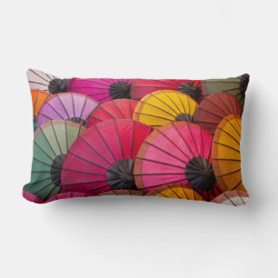 Coussin Rectangle Parapluies arc-en-ciel