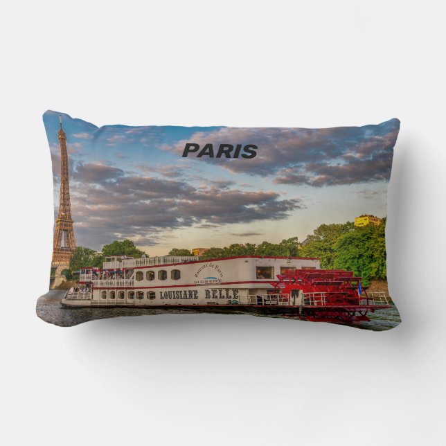Coussin Rectangle Paris - France (Recto)