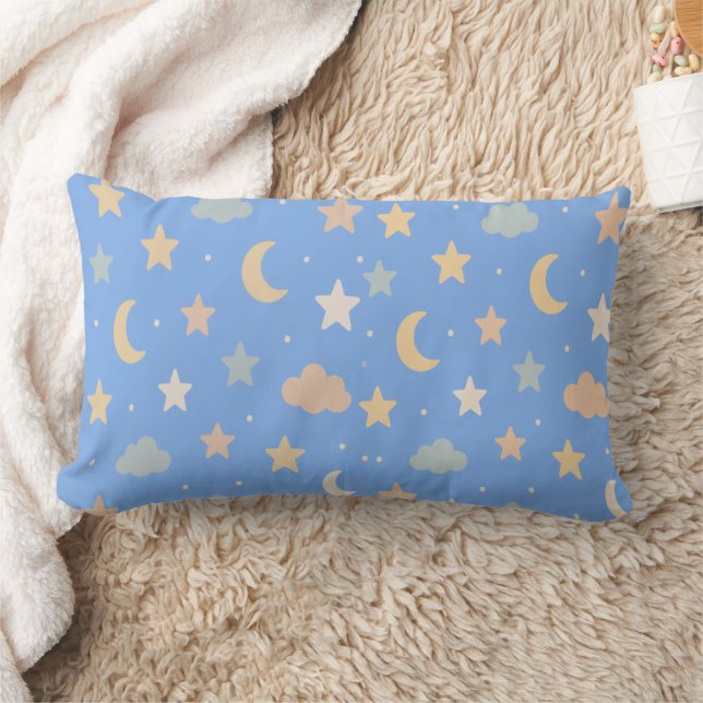 Coussin Rectangle Pastel Night Sky Dreams (Couverture)