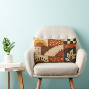 Coussin Rectangle Patchwork Moderne Cosy